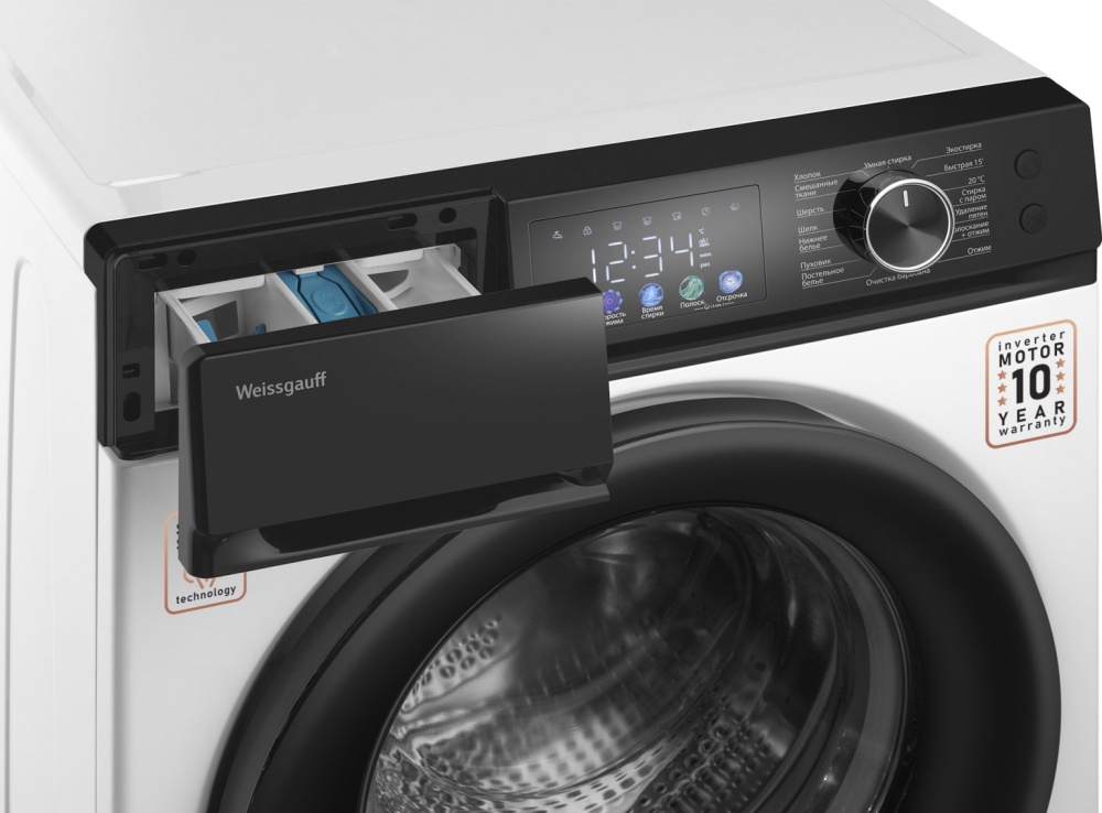 Стиральная машина Weissgauff (Вайсгауф) течет