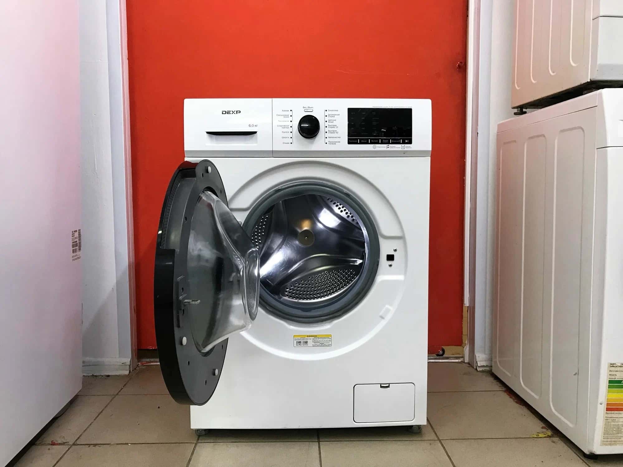 Стиральная машина DEXP (Дексп) течет