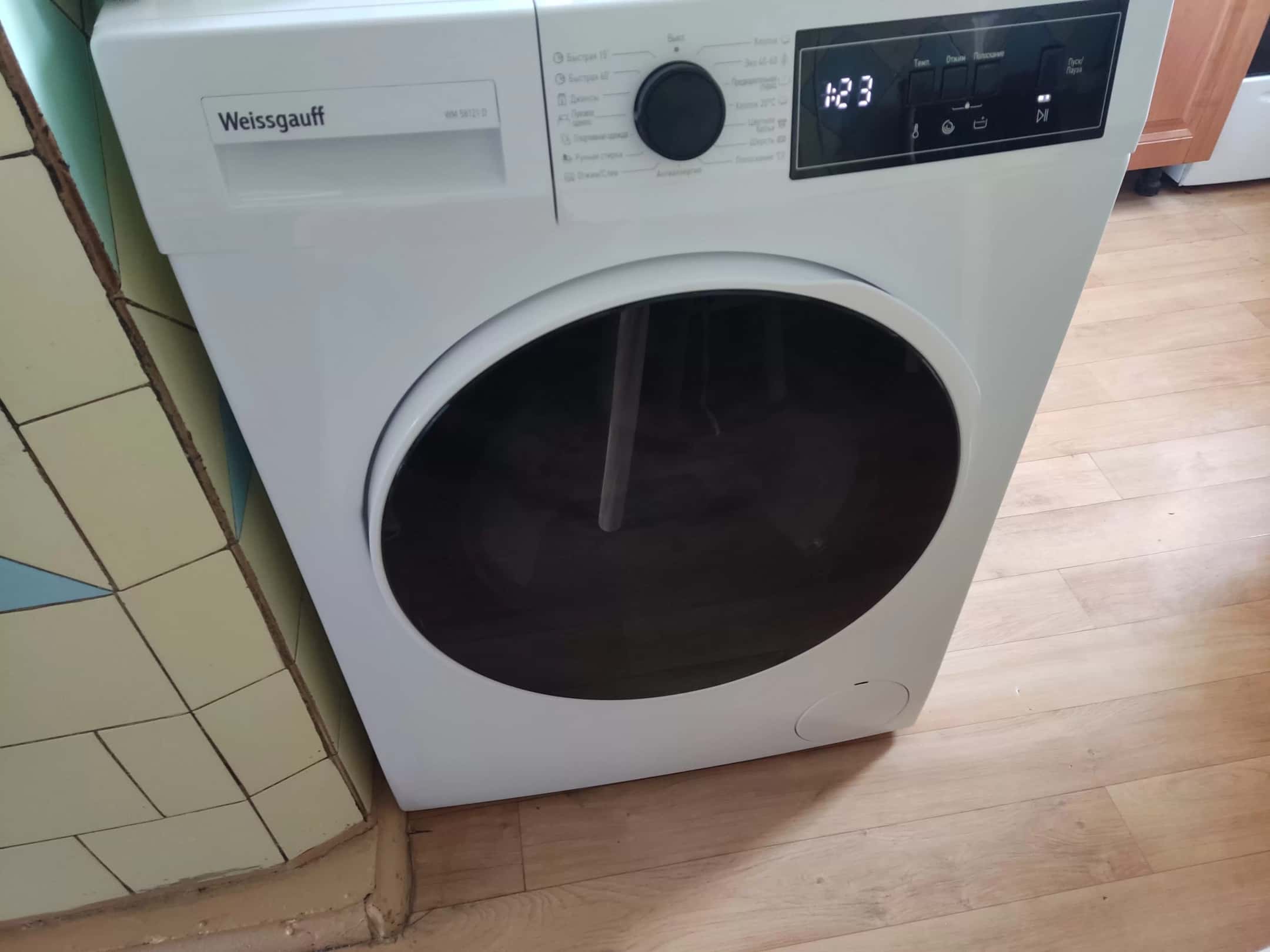 Стиральная машина Weissgauff (Вайсгауф) не отжимает