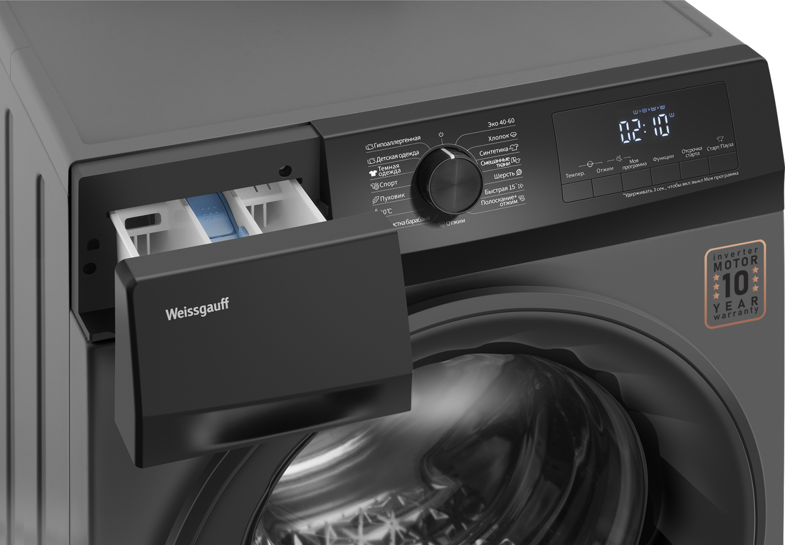 Стиральная машина Weissgauff (Вайсгауф) не заливает воду