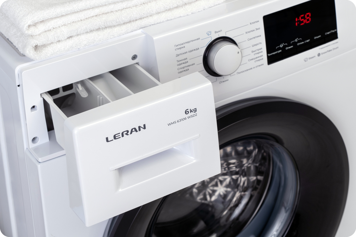 Ошибки (коды) и неисправности стиральных машин Leran (Леран)