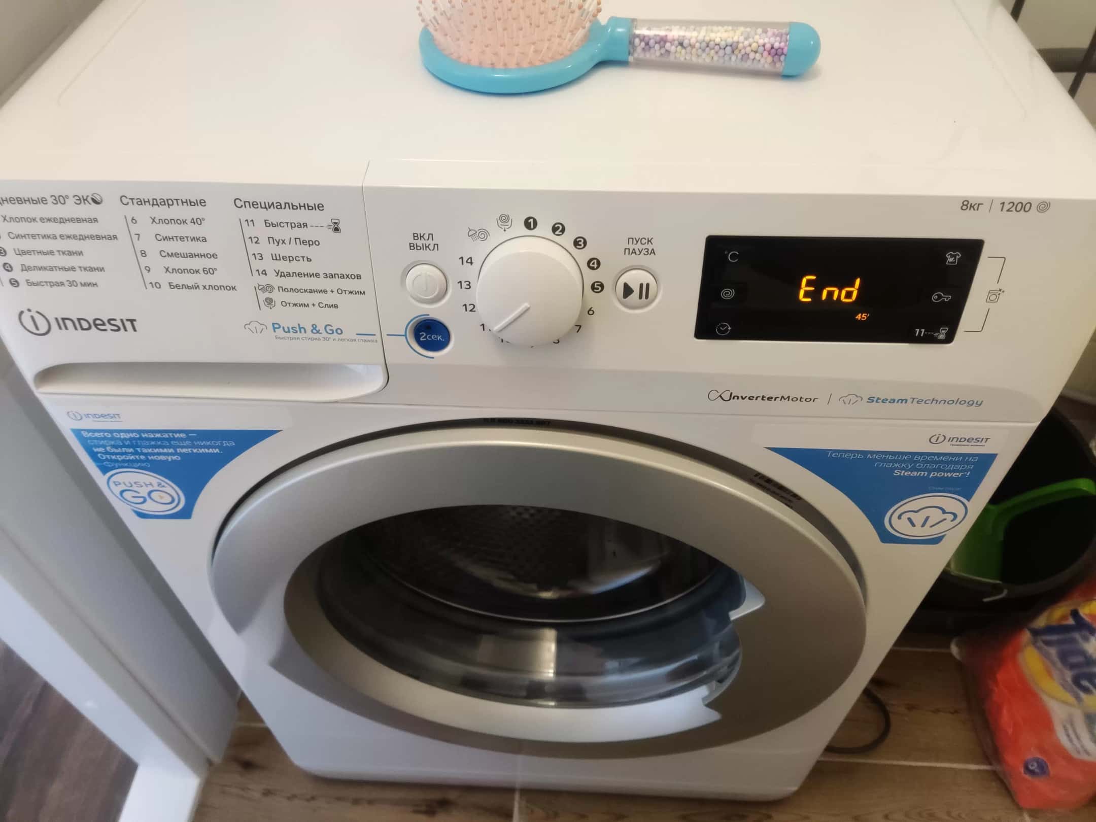 Ошибки (коды) и неисправности стиральных машин Indesit (Индезит)